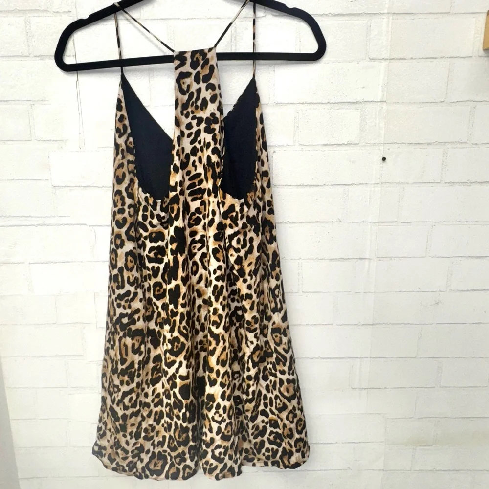 Style Rack Animal Print Slip Dress NWT - Picture 3 of 7